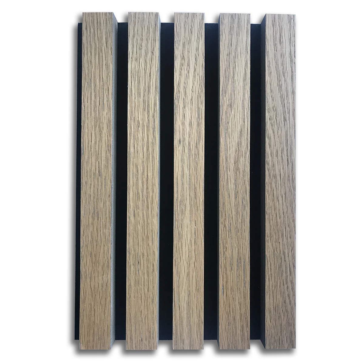 Wood Veneer PET MDF Slat Wall Panels Pet Wooden Composite Acoustic Panel