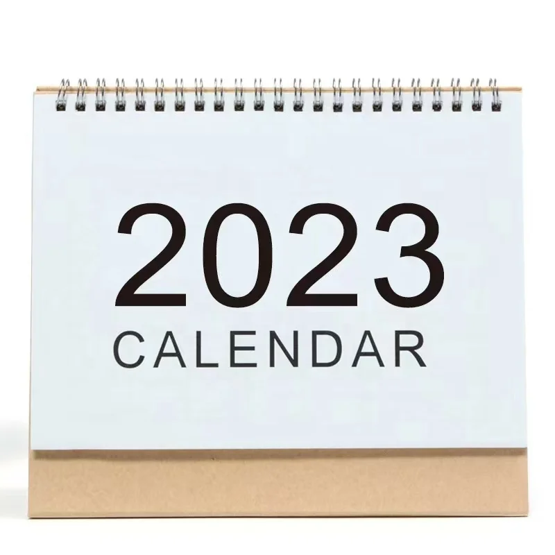 2023 2024 planner desk table calendar for business