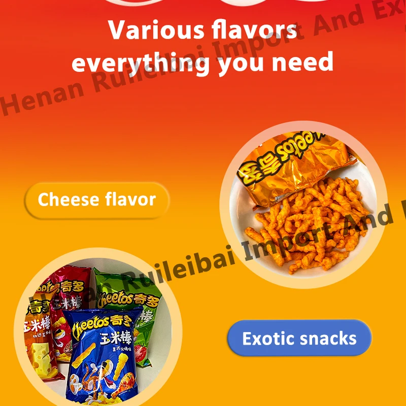 Best Selling Asian Snacks  Puffed 90g Cheetos Exotic Snacks Chips Vegetable Snacks Lays Potato Chips
