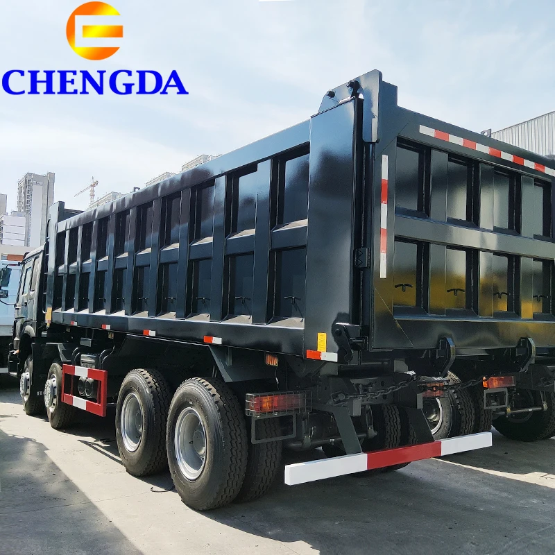 Sinotruck Howo 8x4 12 Wheeler Tipper Dumper Sand Transport 480hp Good Condition Diesel Mining New Dump Truck