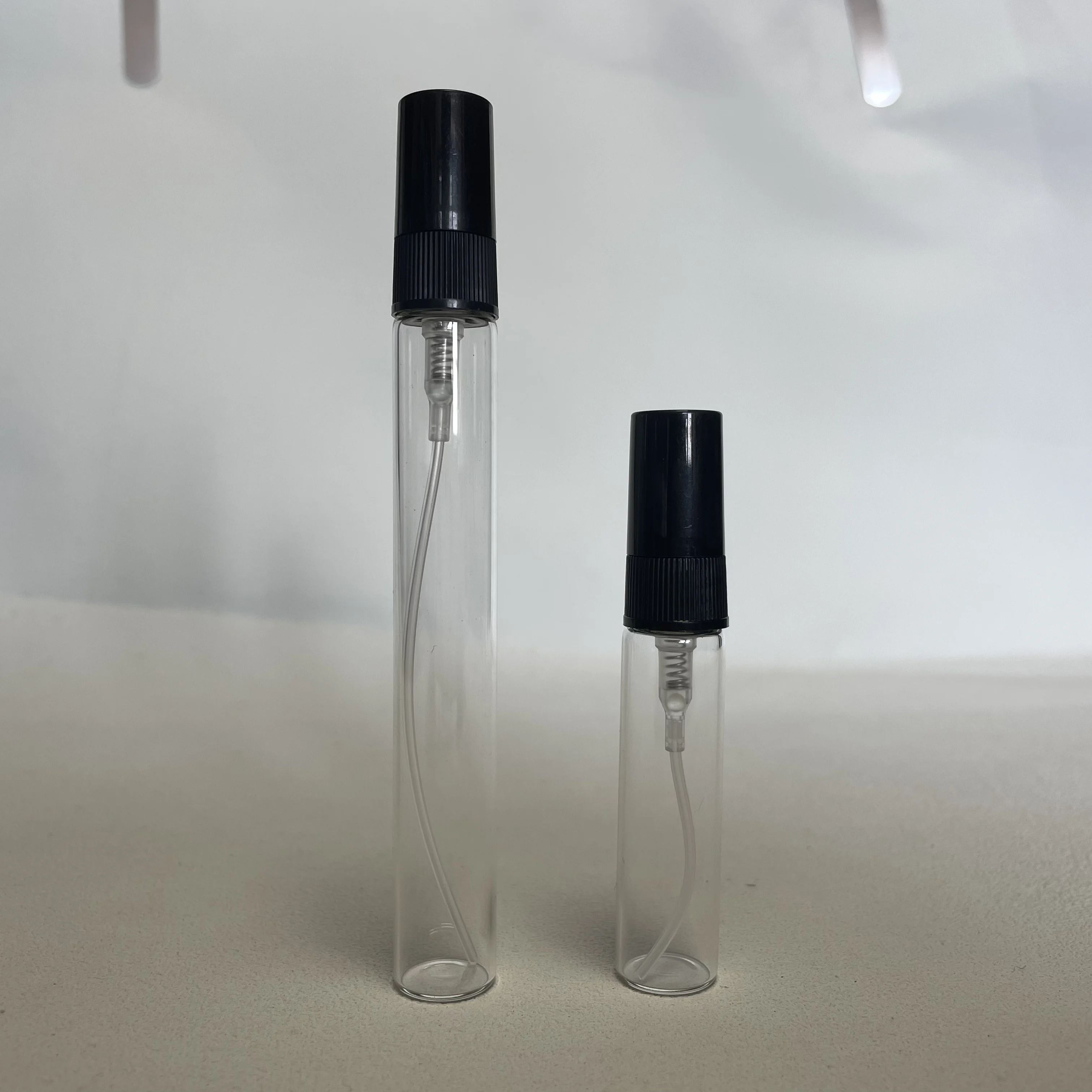 1ml 2ml 3ml 5ml Wholesale Clear Empty Refillable Essential Oil  Mini Glass Vials Perfume Sample Test Bottles