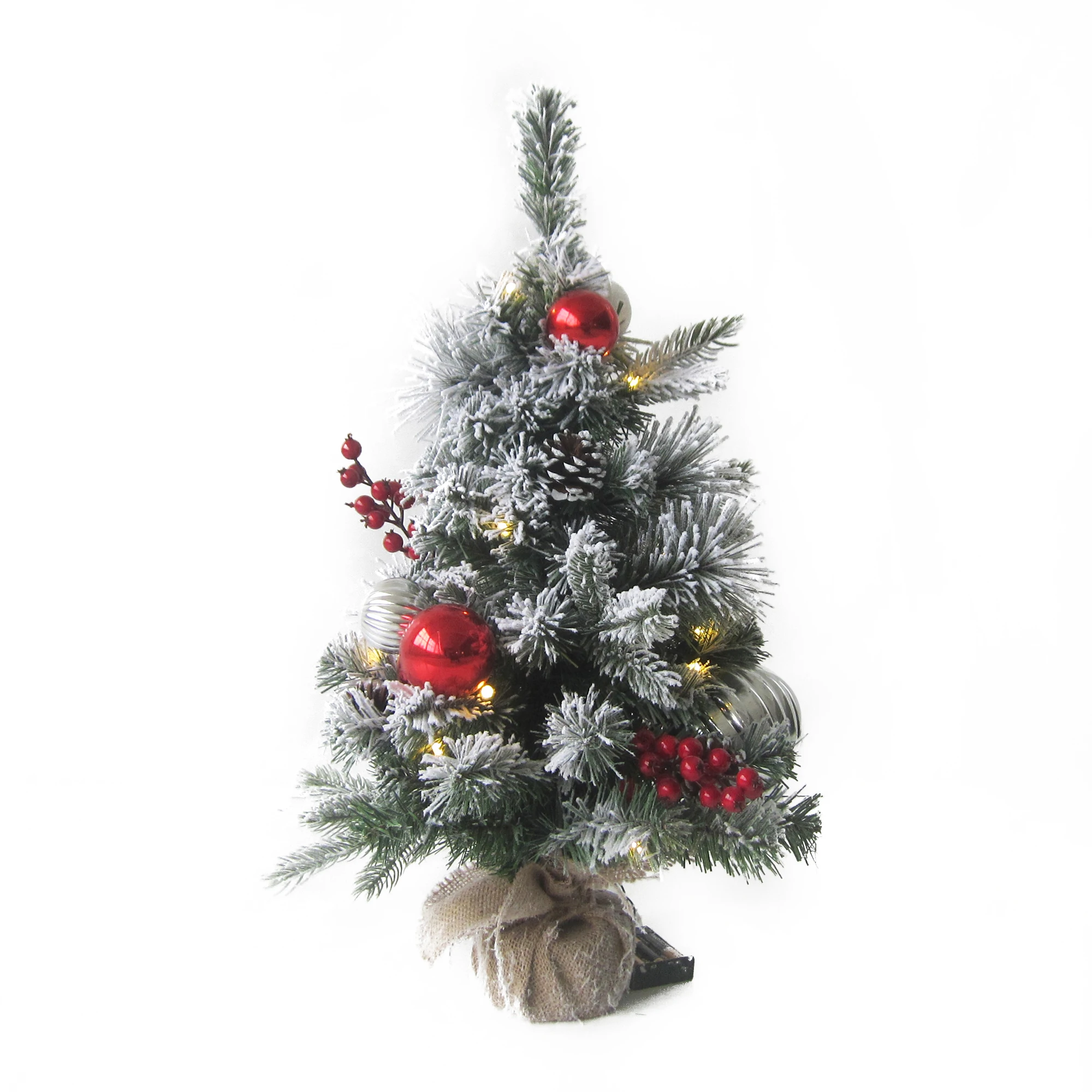 Best Manufacturer 60 cm mixed Leaf Christmas decoration tree garland and wreath for front door with light