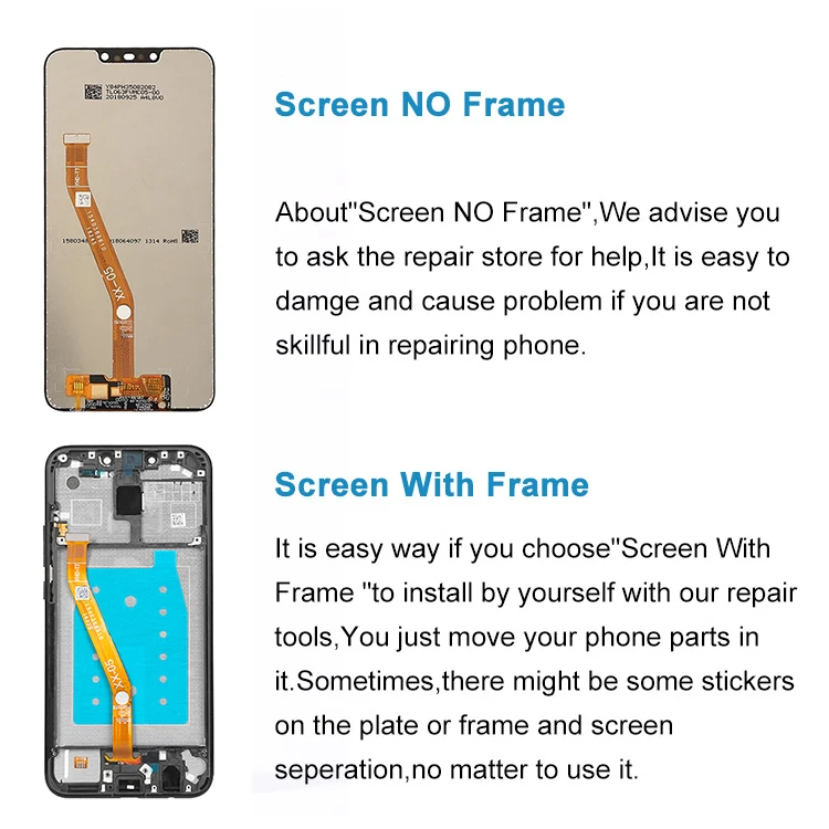 100% тест OLED качество LCD с рамкой и датчиком света для Huawei mate 20 lite замена LCD
