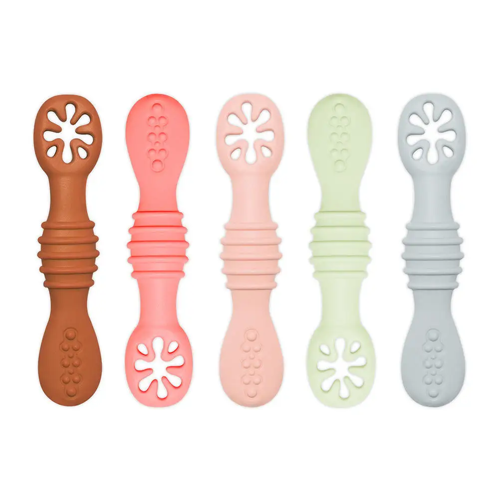 Limited-time promotion silicone cooking spoon baby eating spoon food grade liquid silicone