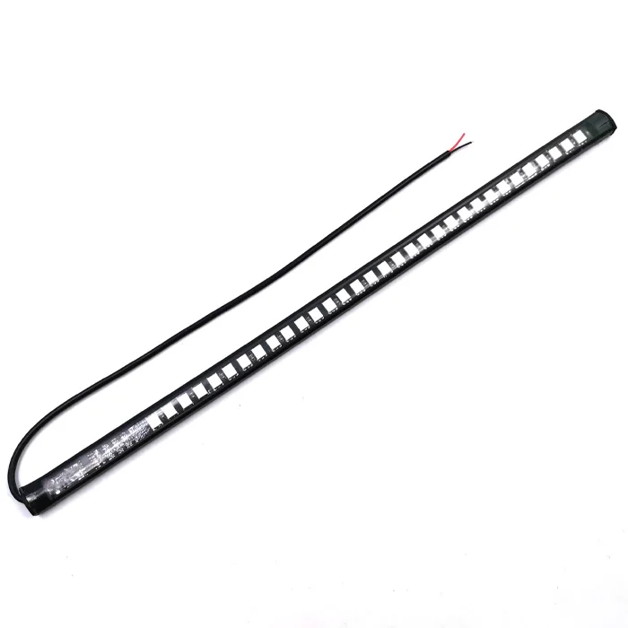 RGB 32LED Strip tail Light LED Turn Signal Brake Light and Running Tail Light for Car Motorcycle License Plate