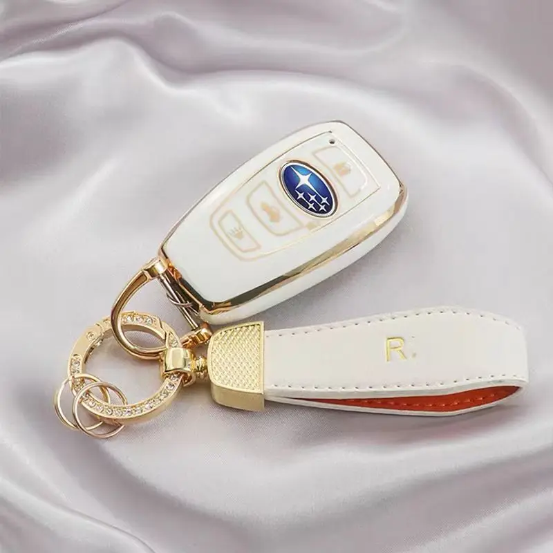 Free sample jingyuqin 3 Buttons Modified Flip Folding Remote Key Sleeve For Subaru Forester XV Legacy Outback Fob Key Cover