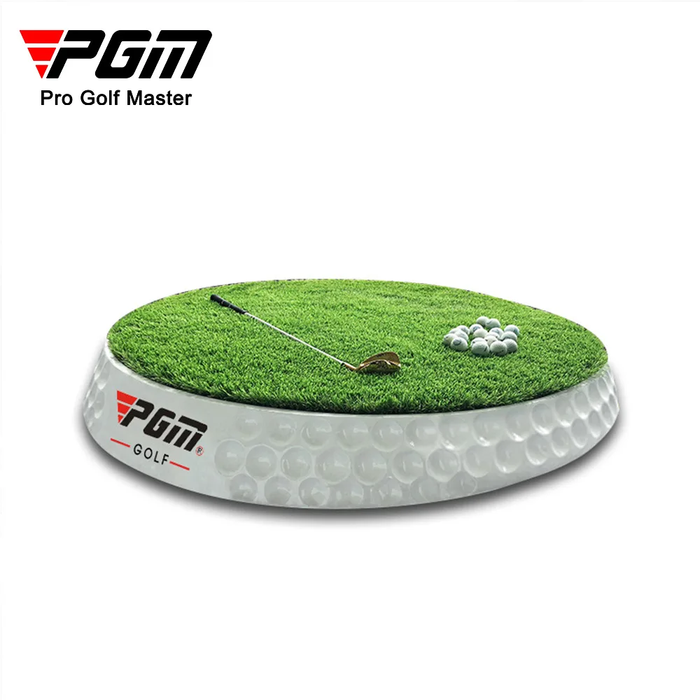 PGM driving range golf hitting mat indoor outdoor swing training 3d anti-slip practice golf hitting mat