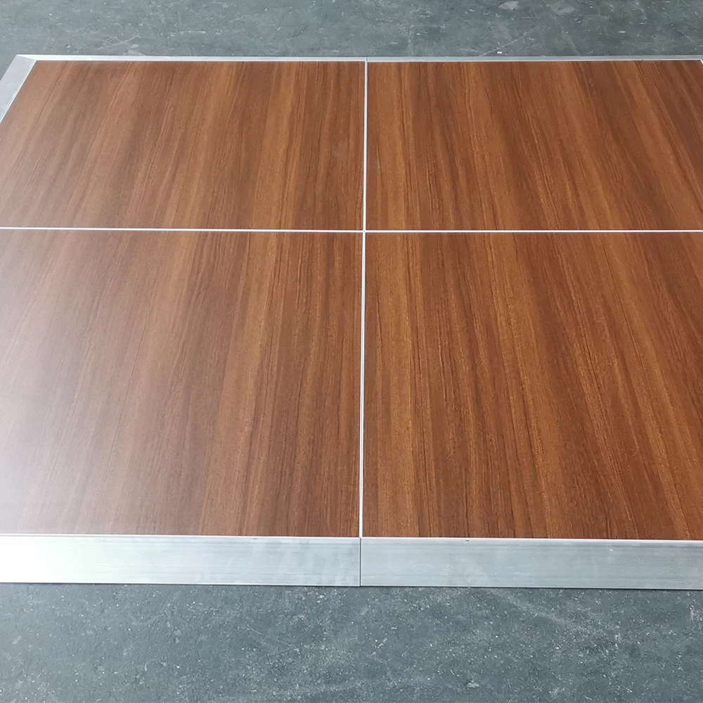 ANYCASE Wood flooring 4x4 Easy Install 3x3 Plywood Outdoor Wood Tent dance floor for weddings events