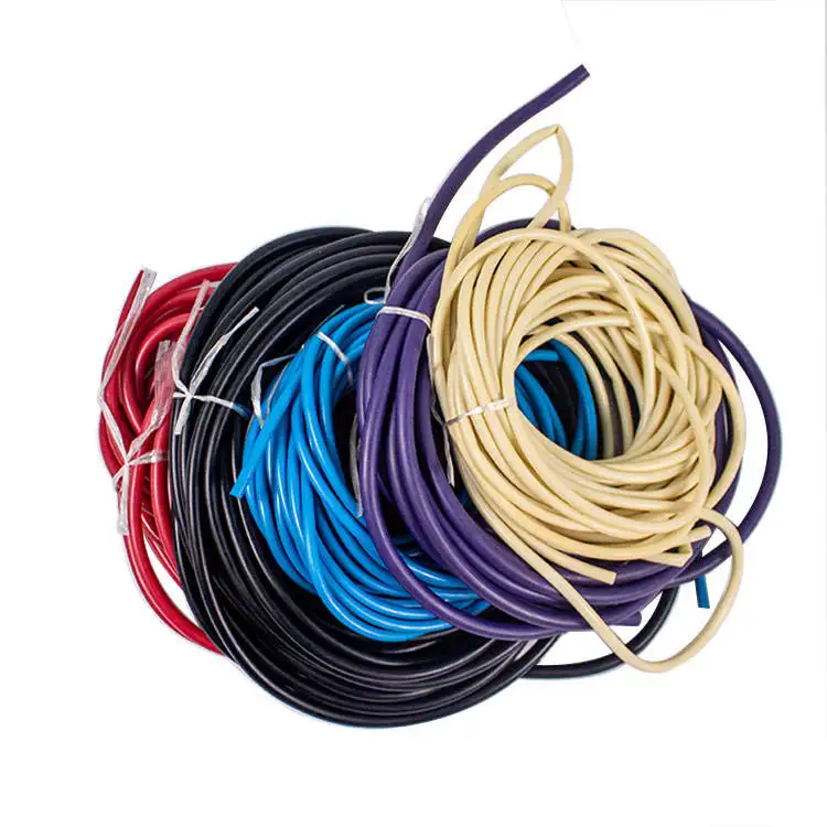 Natural Latex Resistance Tubing Low Price Latex Rubber Tubing Latex Rubber Hose Tubing