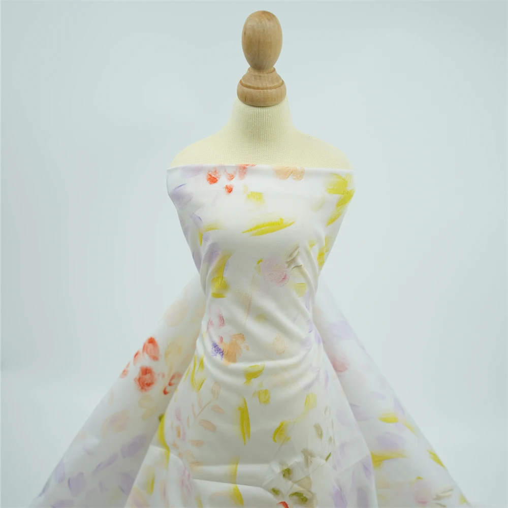 Professional Chinese factor digital printing polyamide elastane cotton fabric