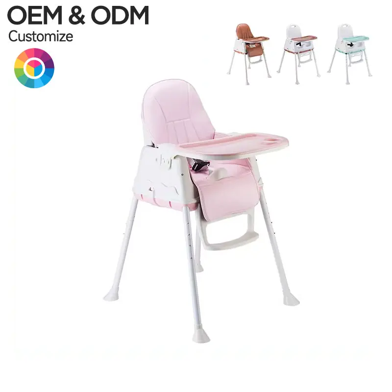 2025 Comfort Baby Feeding High Chair Safety with Belt Eating Feeding Multifunctional Adjustable Kitchen Dining Kids Baby Chair