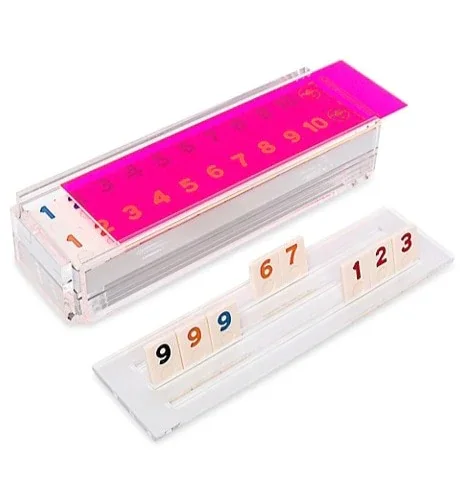Custom Backgammon Mahjong Tic Tac Toe Rummiku Game Custom Jewish Rummy Acrylic