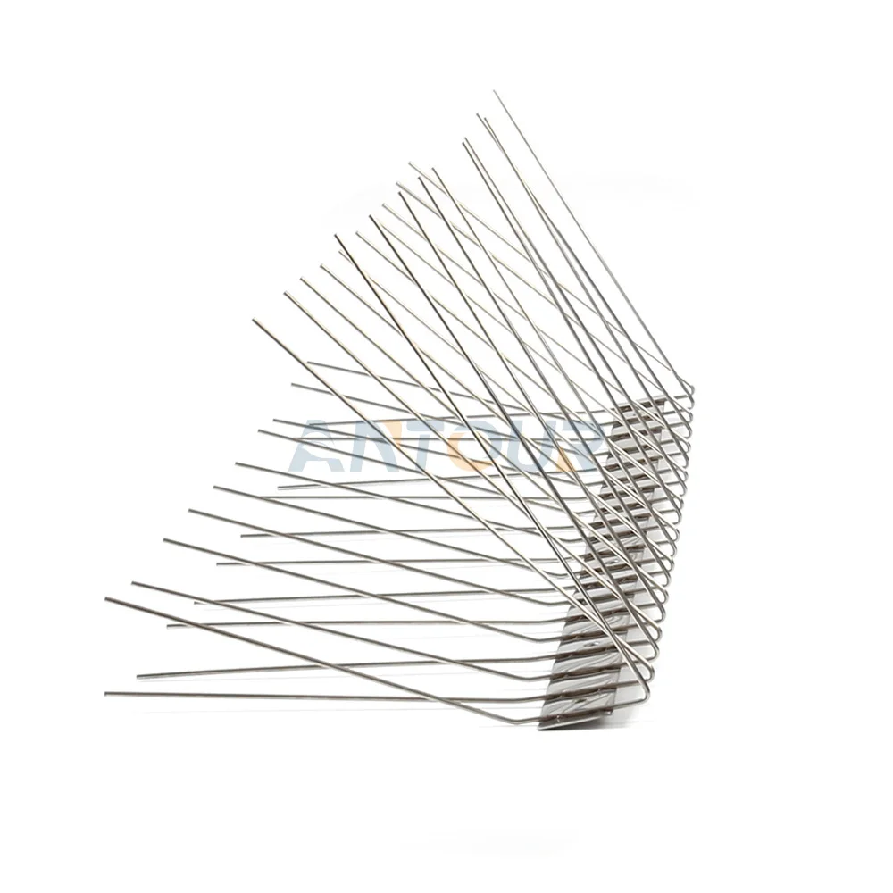 Custom Humanized Bird Repellent Pigeon Deterrent Flexible Stainless Steel Weld Bird Spikes