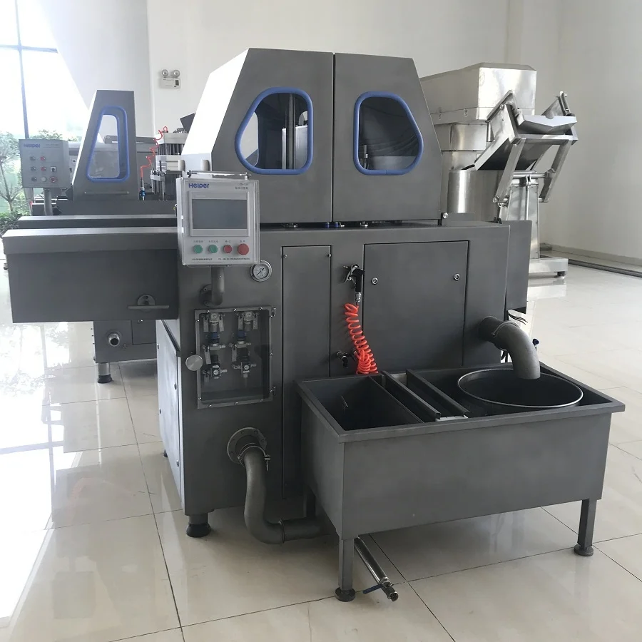 meat brine injector whole chicken pork wagyu beef meat injector automatic meat injector machine