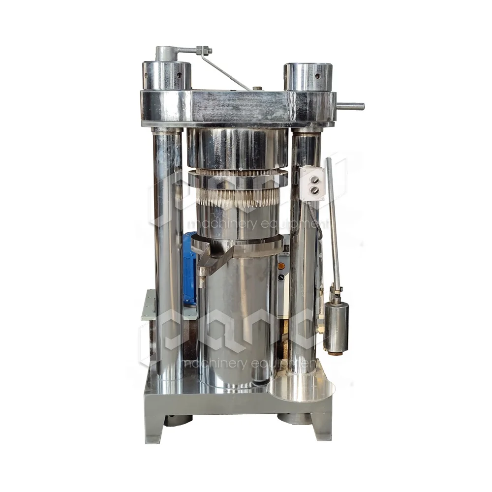 Small hydraulic cold corn oil press machine/soybean oil expeller/vegetable seed oil presser