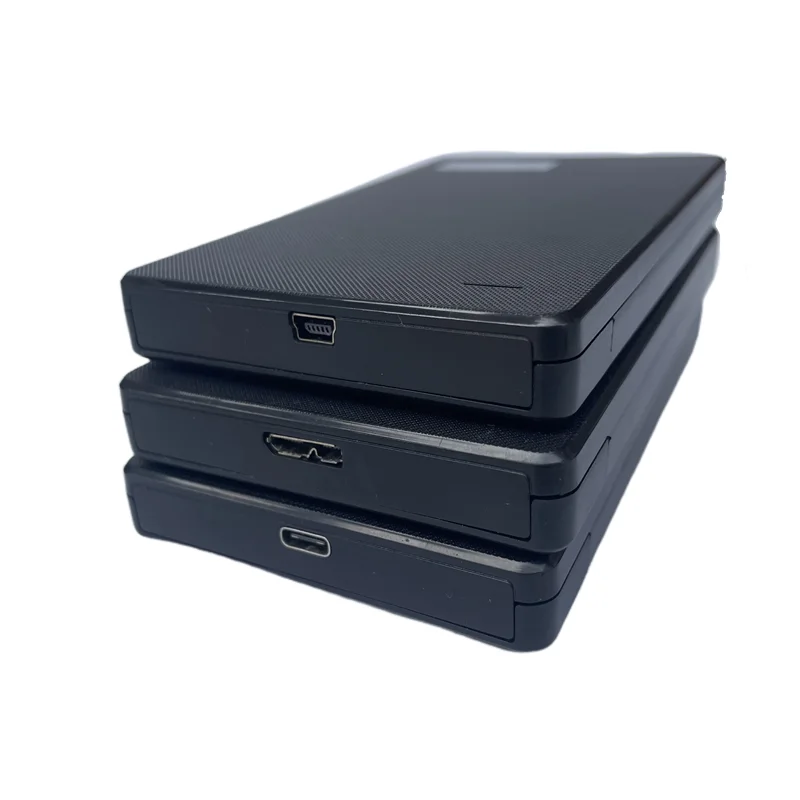 Plastic 2.5 inch HDD SSD Case SATA USB 3.0 hard drive external Enclosure for Laptop HDD SSD storage