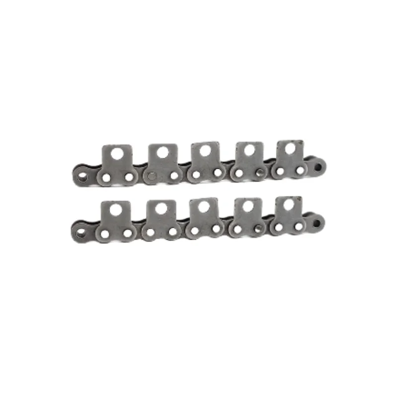 Industrial Drive Conveyor Roller Single Hole Riser Chain 08B 10A 12A 16A Straight Plate
