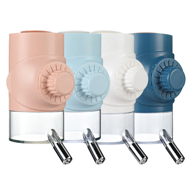 500ML/700ML Automatic Pet Hanging No Drip Chew Proof Drinking Water Bottle for Rabbit Hamster