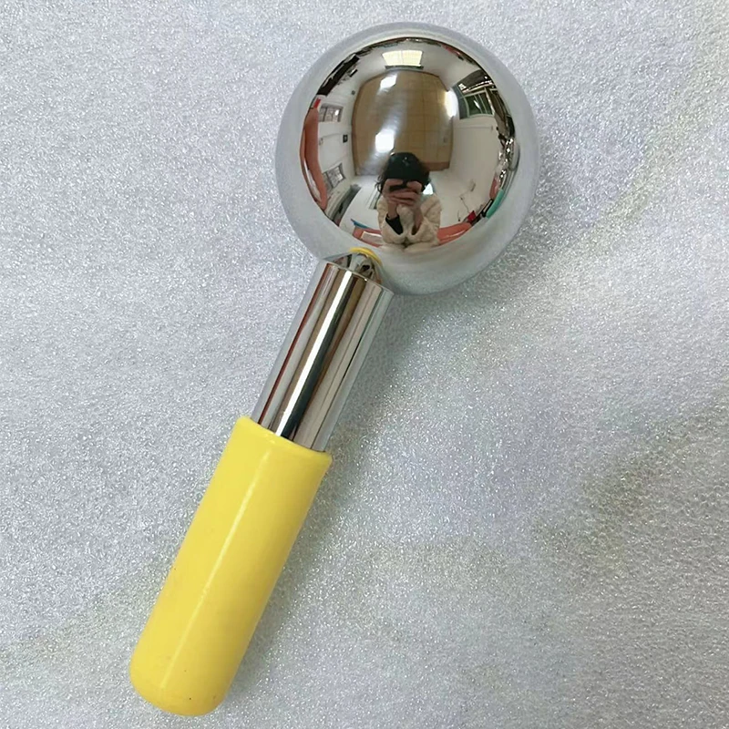 Stainless Steel Facial Beauty Ice Ball Stick Edema Removal Face Massager Cryo Massage Tools Body Neck Skin Care Home Spa Roller