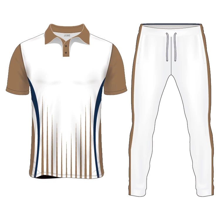 Custom sublimation cricket team full cricket kit design uniforms