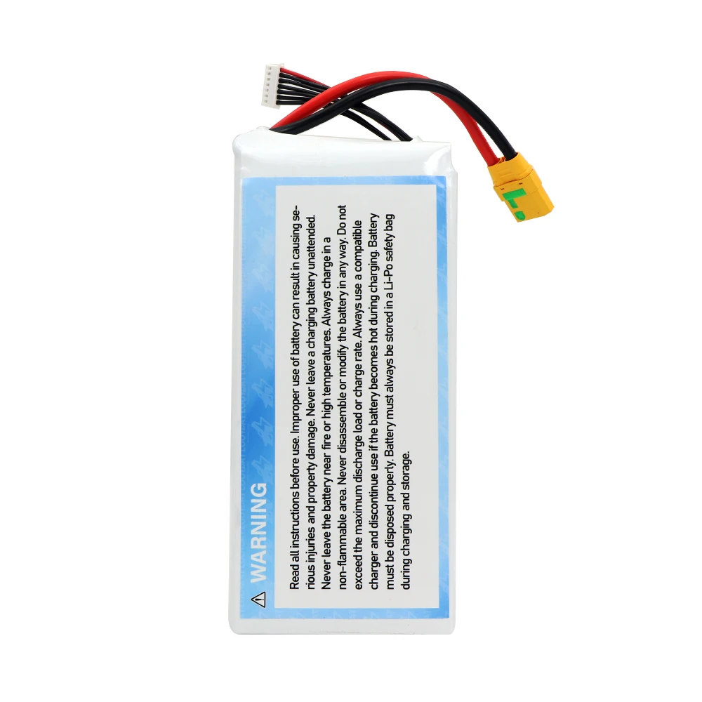 Good quality 100% original LOOYBAT lipo battery 7.4v 2s 6s 30c 22000mah rechargeable battery pack
