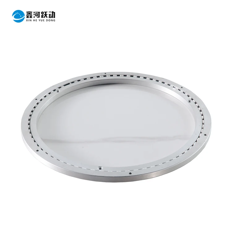 Modern marble round rotating dining room table large rotatable round dining table for home