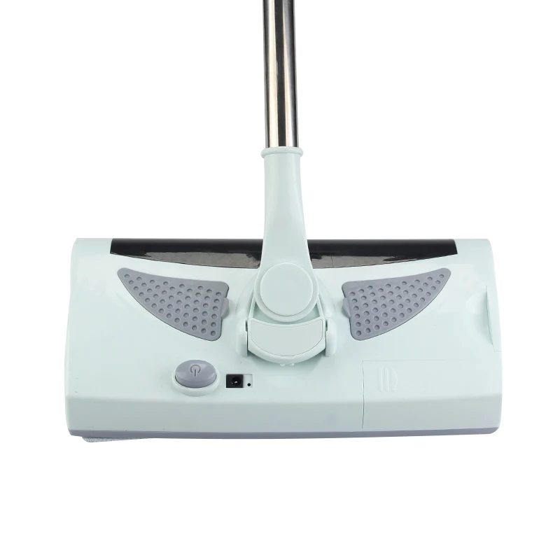 Electric Broom Portable 2 in 1 Sweeper Mop Removable Bristles