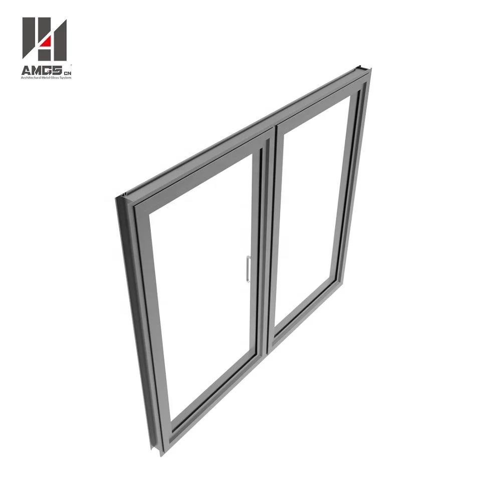 Powder Coating Dark Grey Aluminum Window Price Philippines Casement Window