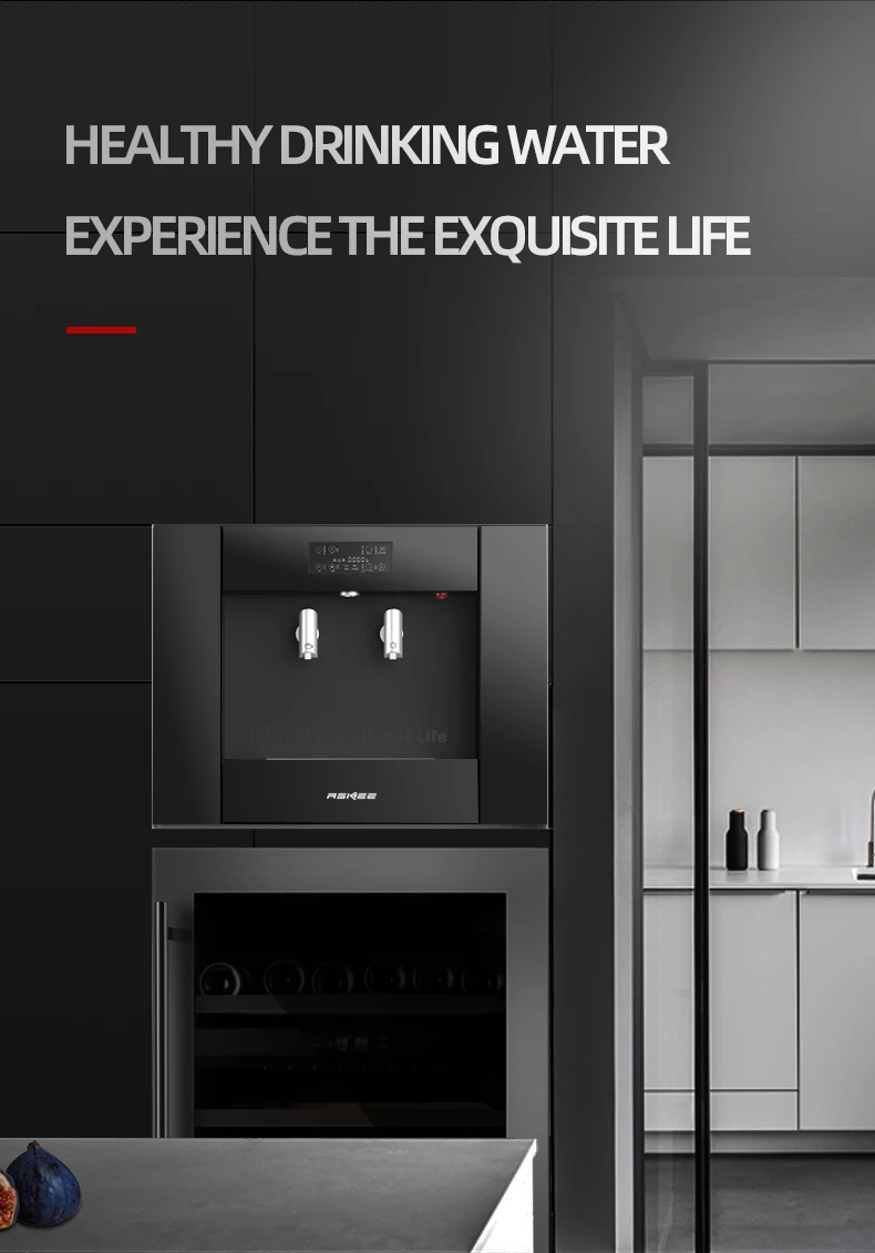 ASIKEE instant hot household water purifier embedded tap water filtration direct drink heating integrated machine