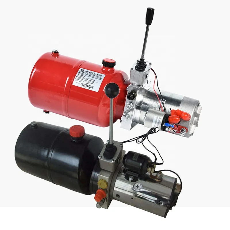 Гидравлический штабелер 12 В, блок питания, Гидравлический масляный бак, гидравлический блок питания