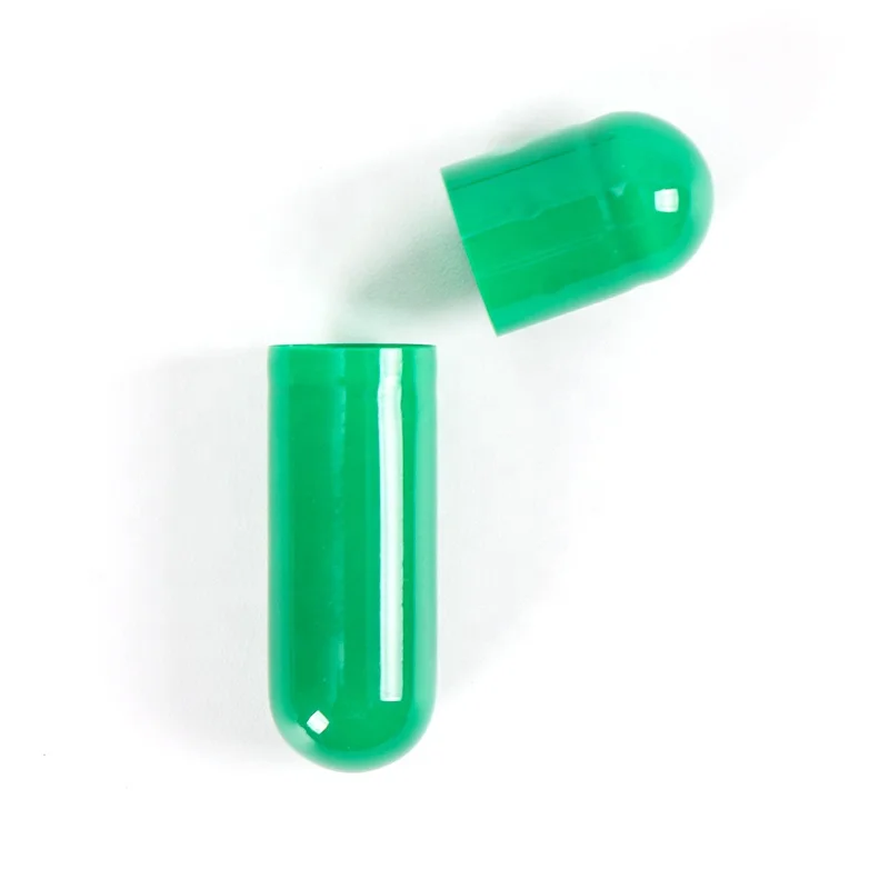 Size 000 High-quality hard vegetable capsules with customized printings