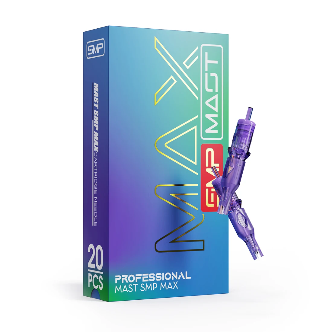 Mast Max private label Permanent Makeup Eyebrow Lips Tattoo Cartridge Smp Needle Silicone Membrane Tattoo Needle Cartridges