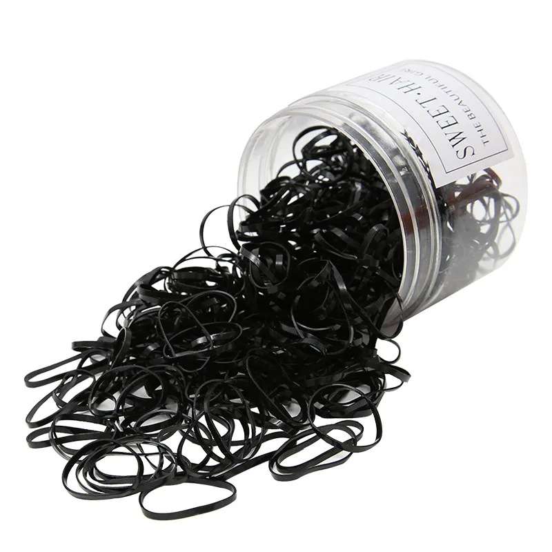 Factory direct canned color hair loop does not hurt the hair kids elastic for girls and baby and hair rubber band