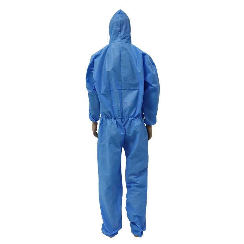 Junlong factory of type 5/6 NFPA 701 approved disposable coveralls for wholesale