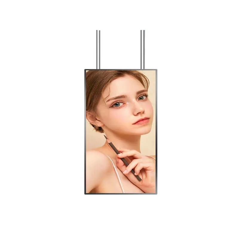 ODM 43 Inch Vertical PC Digital Signage Shop LCD Smart Single Side Store Display Screen Hanging PC Digital Signage