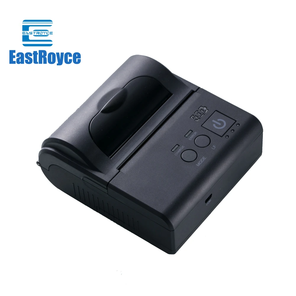 ER-80A Мини Портативный Bluetooths 80 мм термальный принтер с