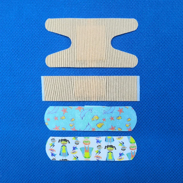 Life Premium colored Elastic Fabric Plasters, Brown Color First Aid bandage band aid strip