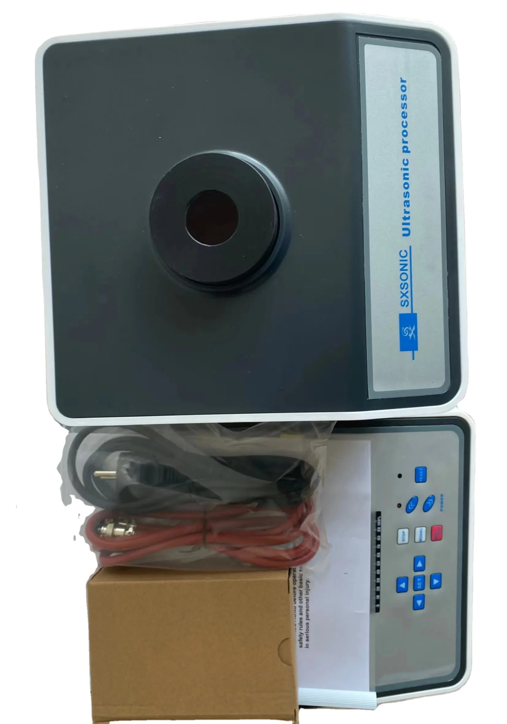 Ultrasonic Processor FS-300N for Mixing, blending, emulsifying, and processing solutions  5mL-200mL 300W  Ultrasonic Homogenizer