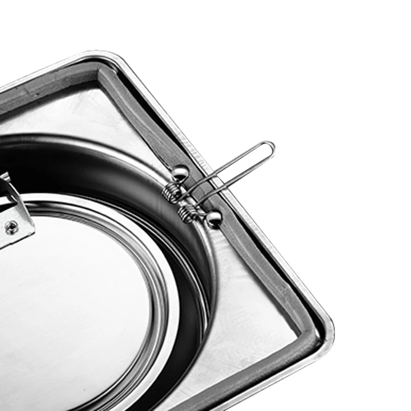 Strength to manufacture lightweight stainless steel 304 kitchen fire prevention Smoke-proof Bathroom Flue Check Valve