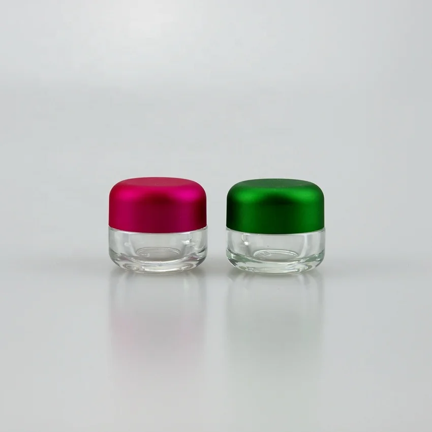 
New arrival 5g 1oz 2oz 3oz 4oz custom weed and glass medical jar for herb packaging 