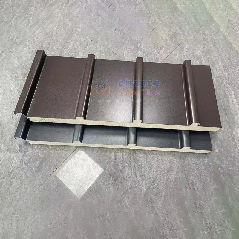 Liming 2024 Newly designed 1000mm wide LM-046 aluminum sandwich panels for roofing