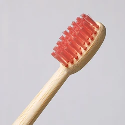 wholesale professional hotel dental set biodegradable adult bamboo toothbrush for travel