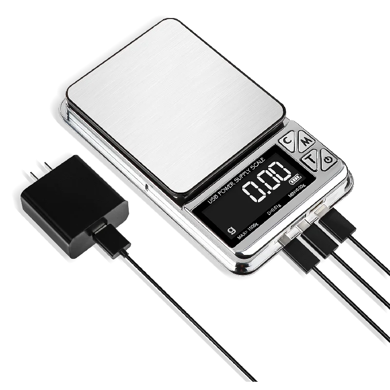Цифровые Мини-весы карманный безмен с зарядкой от USB обновленная версия домашние весы или для ювелирных изделий