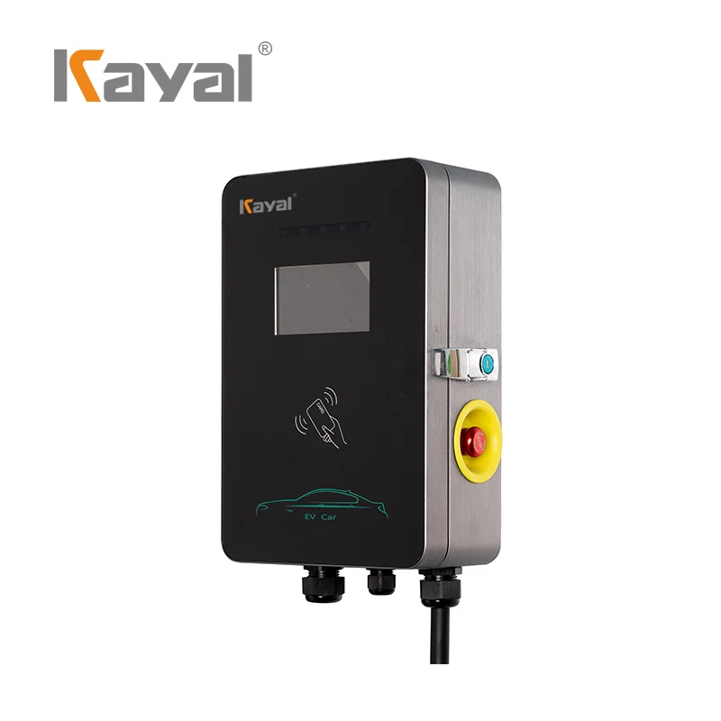 KAYAL ev electric vehicle ac charging station ccs2 ev fast charger