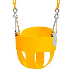Manufacture Full bucket cheap safe swing for garden can be customized hanging swing