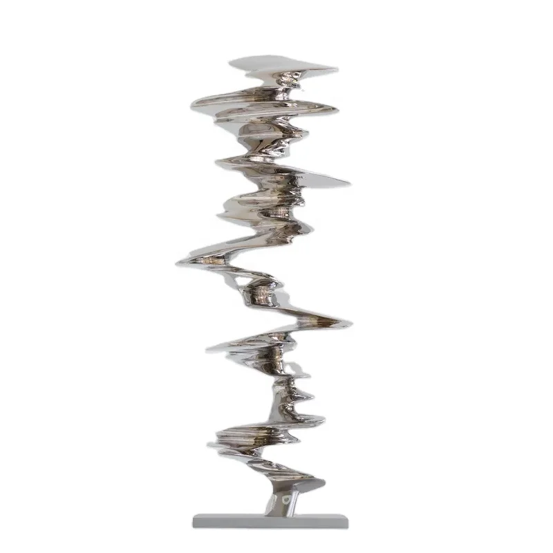 Contemporary Stainless Steel Polished Abstract Tony Cragg Sculpture