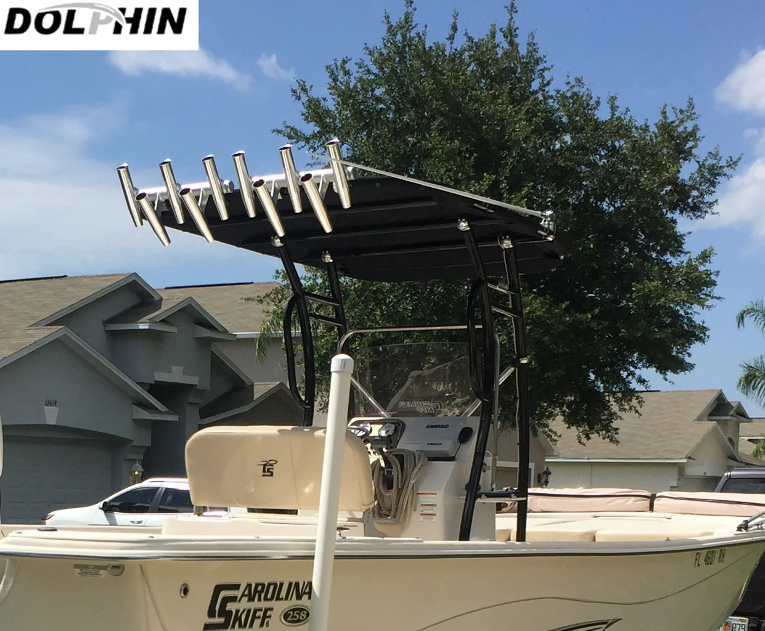  Dolphin Pro2 T-TOP/Центральная консоль T TOP Heavy Duty Top черная рамка с черным
