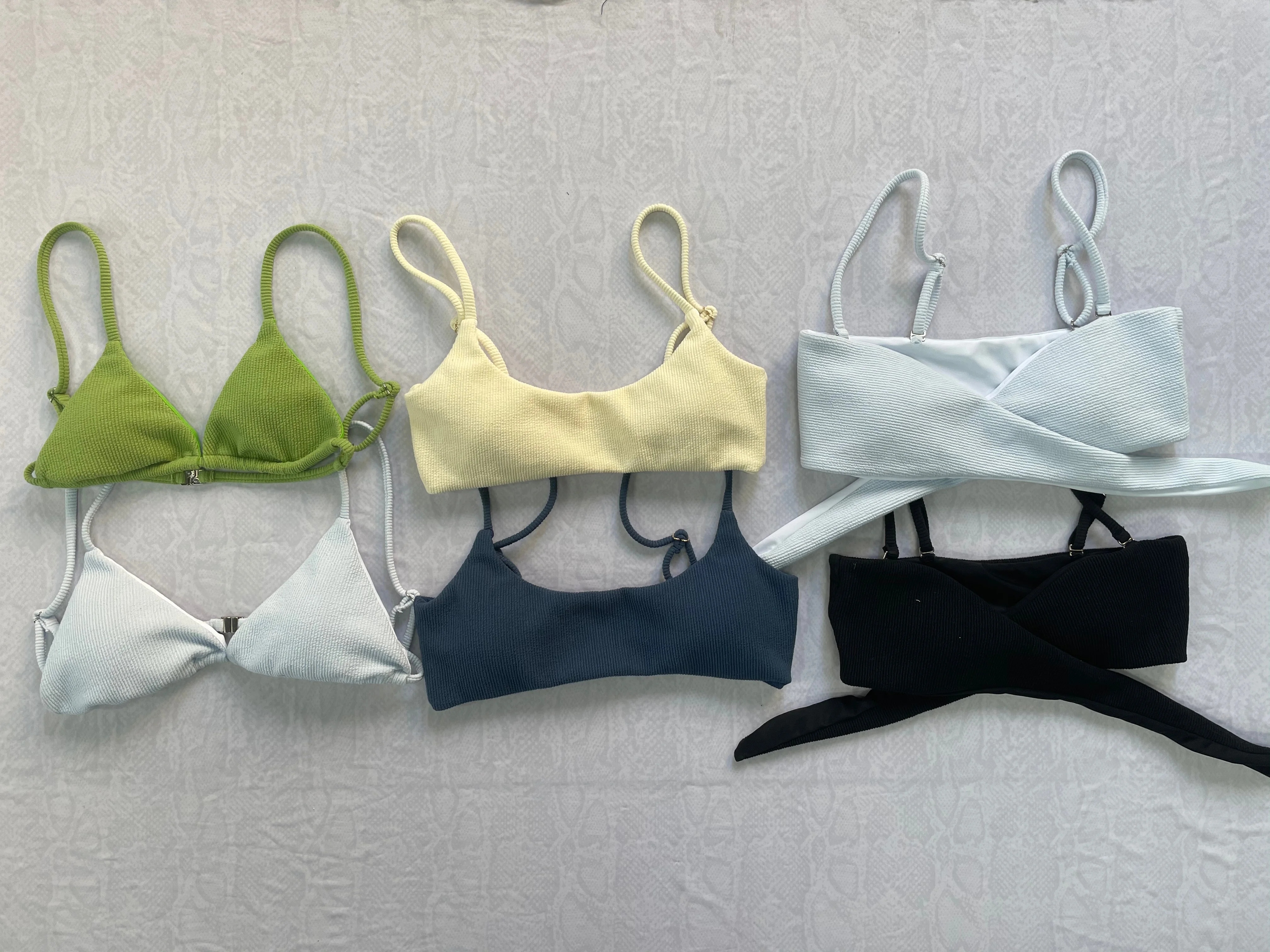  New Material textured Sexy swimsuit Brazilian beachwear Push Up Off Shoulder Beach Women Swimwear