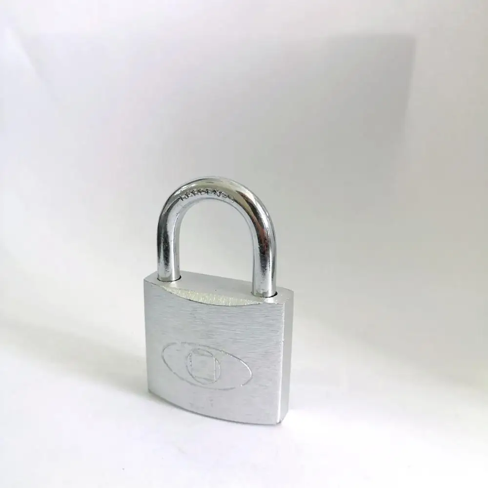 
FANG YUAN Silver paint lock iron padlock 