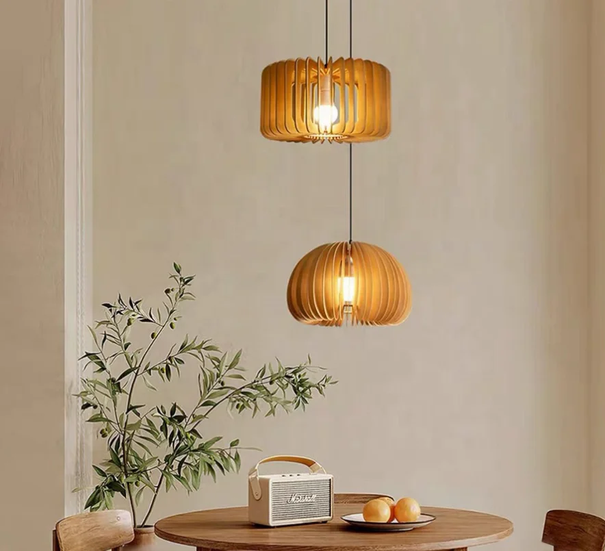 Modern Adjustable LED Ceiling Lamp Traditional Design Wool Felt Hanging Project  Pendant Lights with E27